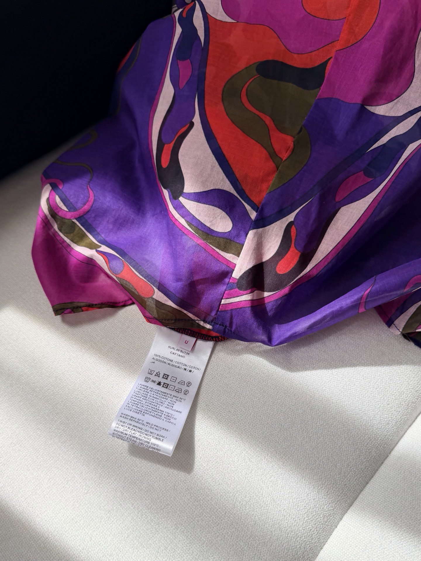 现货‼️‼️/罩衫式连衣裙✨甄选100%轻薄棉质制成，圆领 后领系带，采用宽松廓形，Orchidee多色