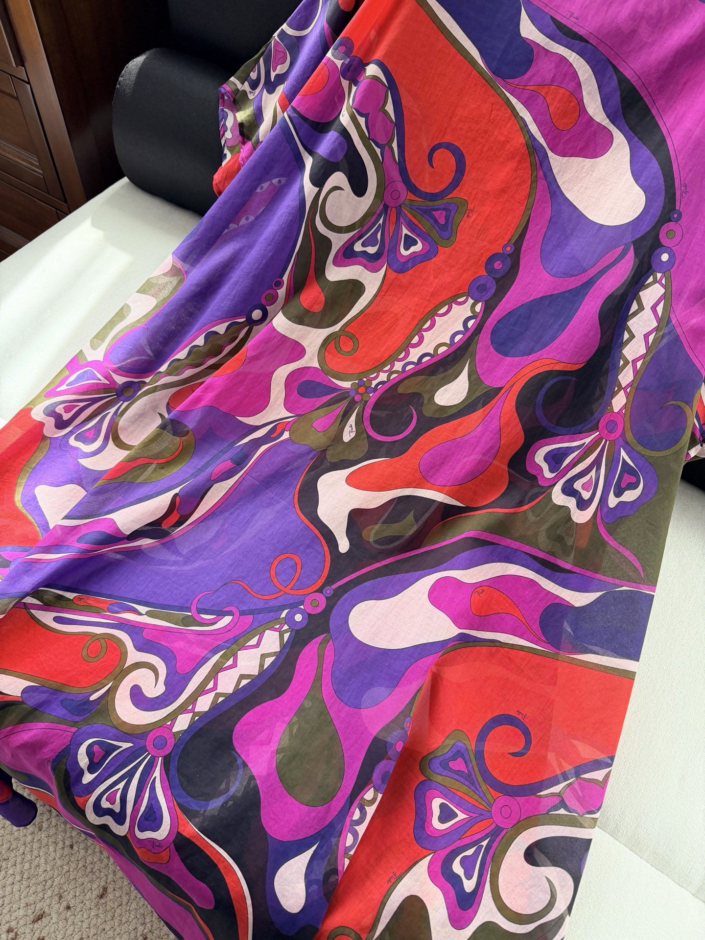 现货‼️‼️/罩衫式连衣裙✨甄选100%轻薄棉质制成，圆领 后领系带，采用宽松廓形，Orchidee多色