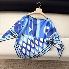 现货‼️‼️🛒款号/Vivara斗篷罩衫✨18姆斜纹真丝面料(无闭合)套头,前后片幅定位漩涡迷幻纹印花图 现货‼️‼️🛒款号/Vivara斗篷罩衫✨18姆斜纹真丝面料(无闭合)套头,前后片幅定位漩涡迷幻纹印花图