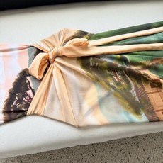 风景图案纱笼✨30%真丝、70%棉 轻盈质地,无弹力平纹织物,定位图案印花,采用环绕式系带设计,感觉既放 风景图案纱笼✨30%真丝、70%棉 轻盈质地,无弹力平纹织物,定位图案印花,采用环绕式系带设计,感觉既放