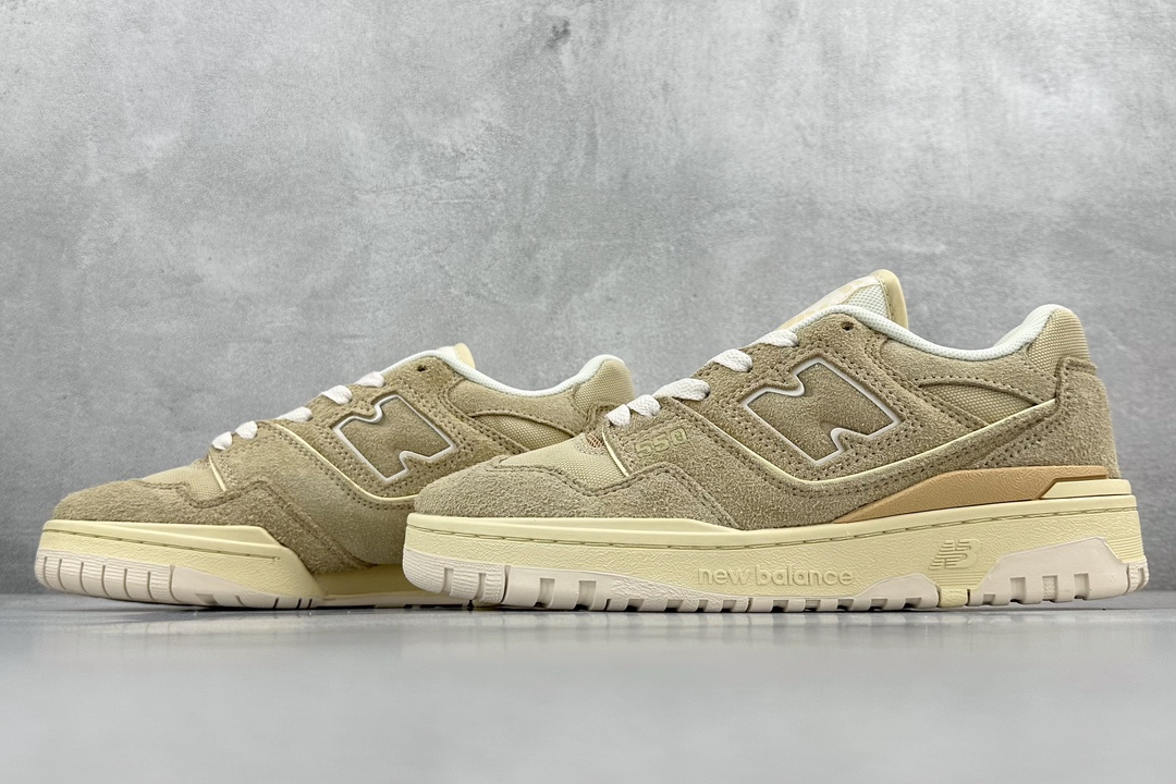 200 RA New Balance BB550系列 新平衡皮面中性休闲跑鞋 BB550DA1