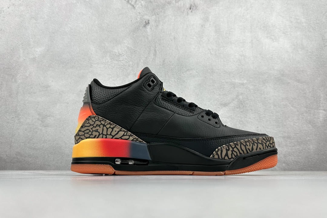 240 5A Air Jordan 3 Retro AJ3 乔3彩虹渐变 FN0344-001