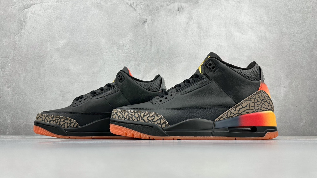 240 5A Air Jordan 3 Retro AJ3 乔3彩虹渐变 FN0344-001