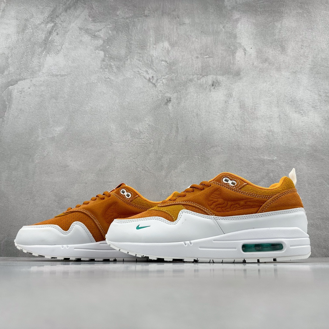 240 Nike Air Max 1 x Serena Williams Design Crew 橙白 复古休闲跑步鞋 FQ4298-800