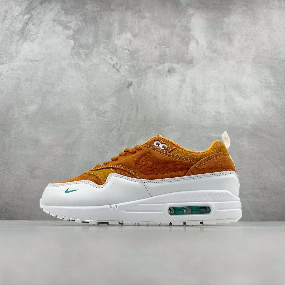 240 Nike Air Max 1 x Serena Williams Design Crew 橙白 复古休闲跑步鞋 FQ4298-800