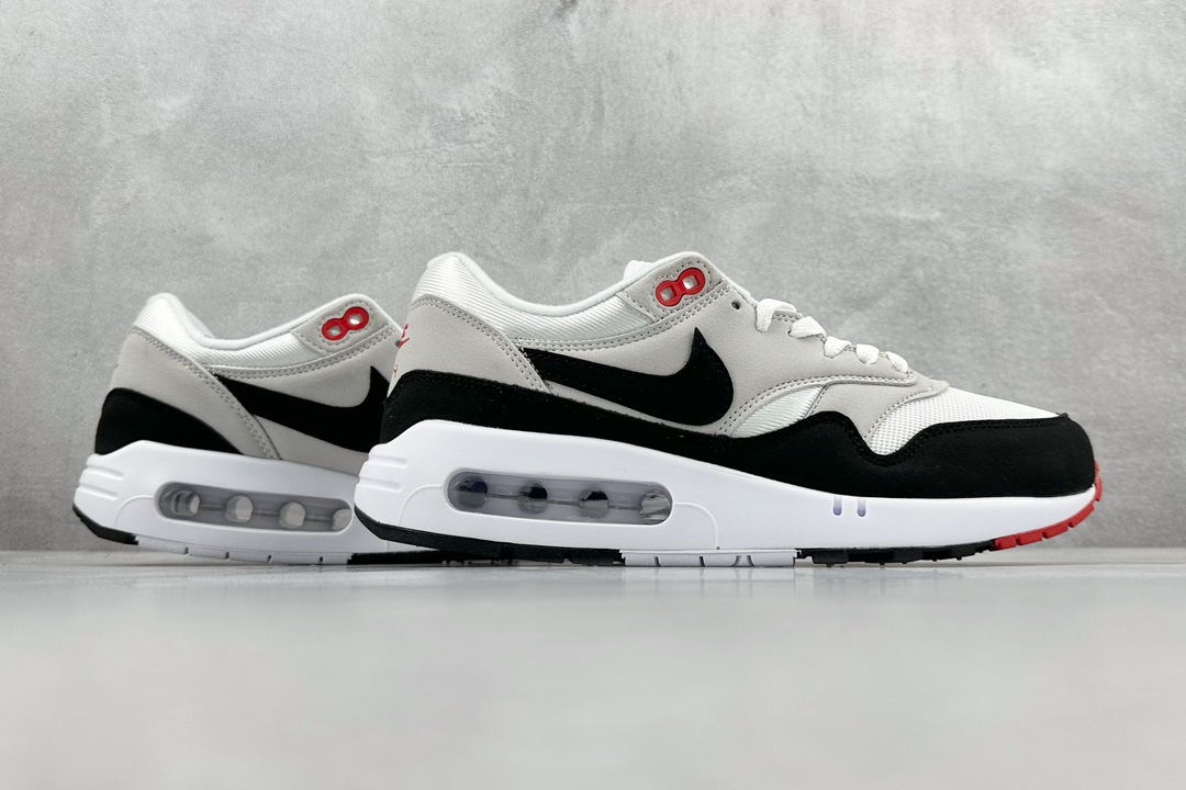 180 Nike  Air Max 1 ’86 OG复刻黑白 原盒版本 复古休闲跑步鞋 DQ3989-101