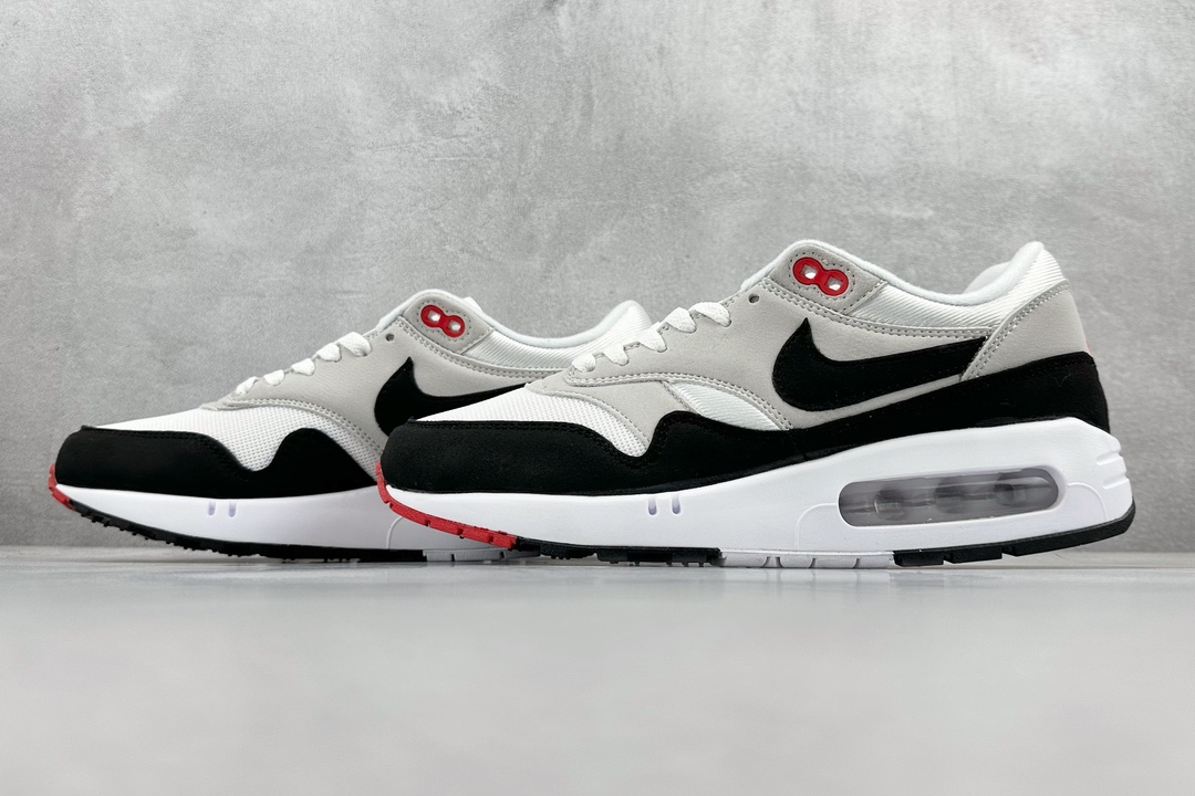 180 Nike  Air Max 1 ’86 OG复刻黑白 原盒版本 复古休闲跑步鞋 DQ3989-101