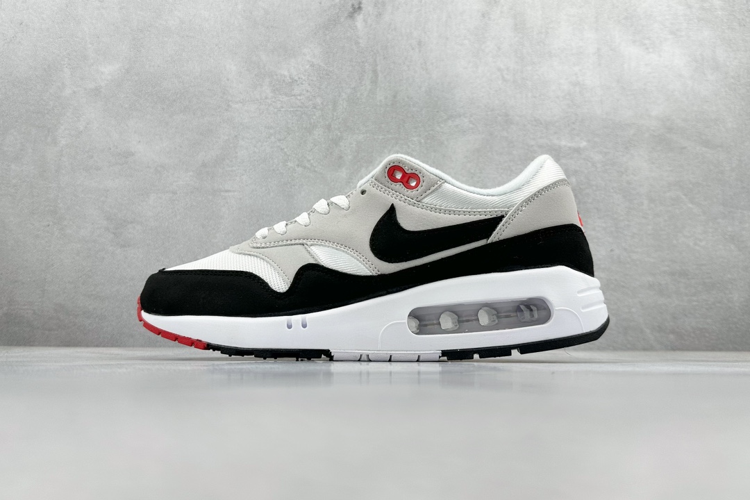 180 Nike  Air Max 1 ’86 OG复刻黑白 原盒版本 复古休闲跑步鞋 DQ3989-101