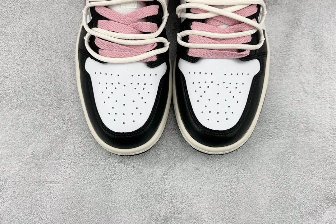 220 QT Air Jordan 1 Low 乔1抽绳绑带低帮篮球鞋  DC0774-200