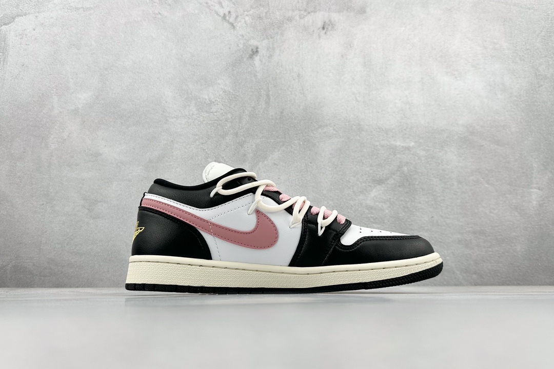 220 QT Air Jordan 1 Low 乔1抽绳绑带低帮篮球鞋  DC0774-200