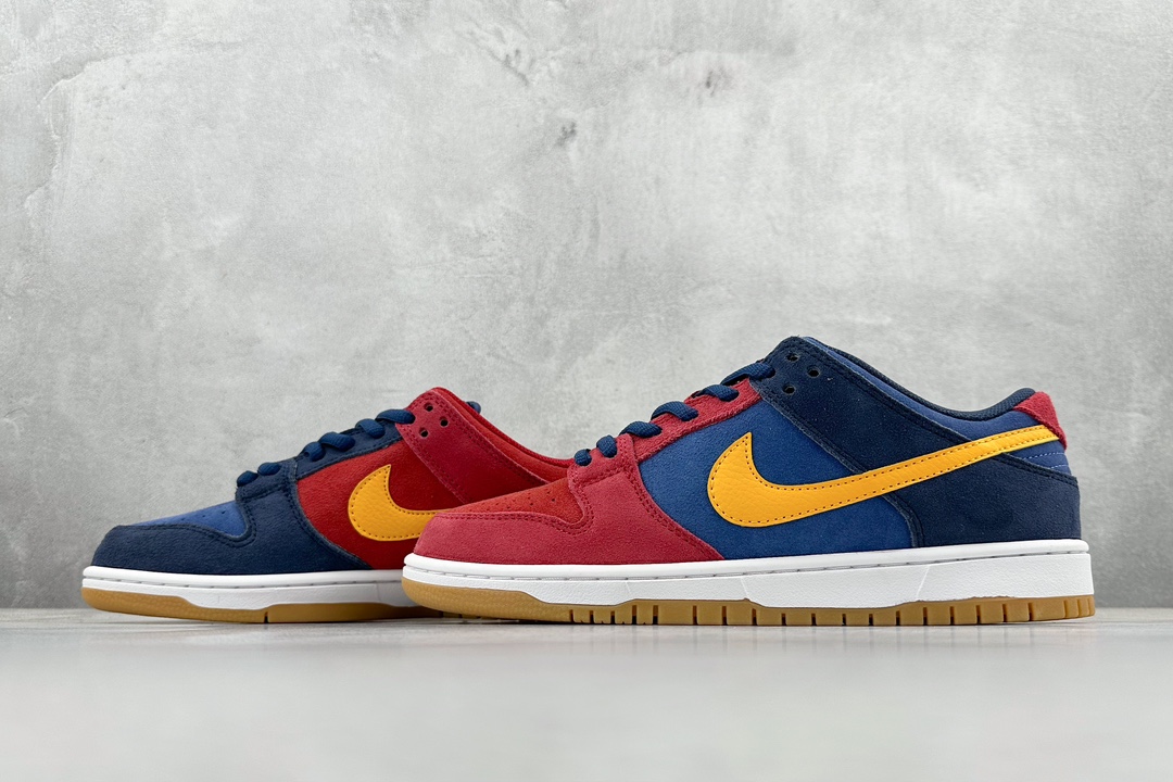 Nike SB Dunk Low Pro 巴塞罗那红蓝DJ0606-400