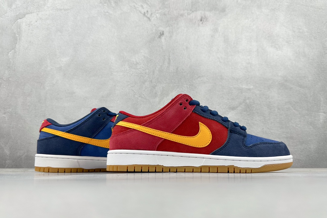 Nike SB Dunk Low Pro 巴塞罗那红蓝DJ0606-400