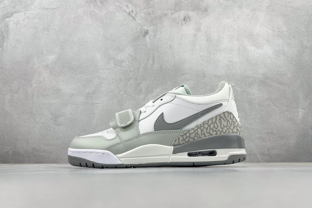 260 加强性价比Air Jordan Legacy 312 Low ”白灰“ 原厂私磨 FV8115-101