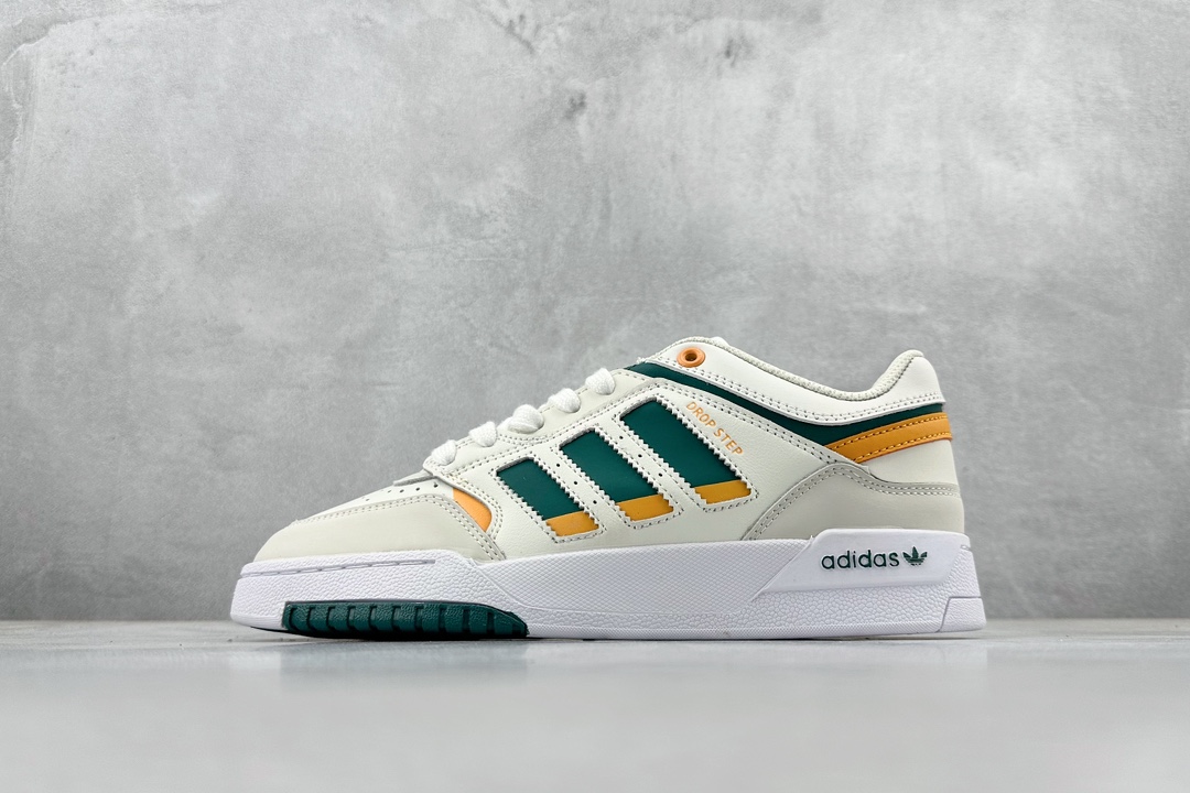 180 Adidas Originals DROP STEP三叶草新款 高帮校园休闲运动板鞋 HQ7132