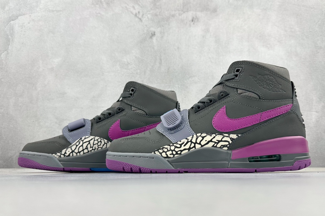 加强性价比Air Jordan Legacy 312 Low ”灰紫“ AV3922-005