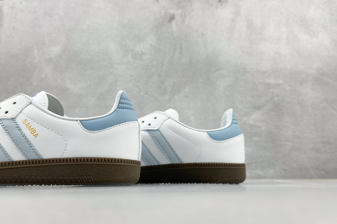 120 Adidas Originals Samba OG 复古单品 桑巴舞系列绅士德训足球百搭皮革板鞋生胶底 ID2055