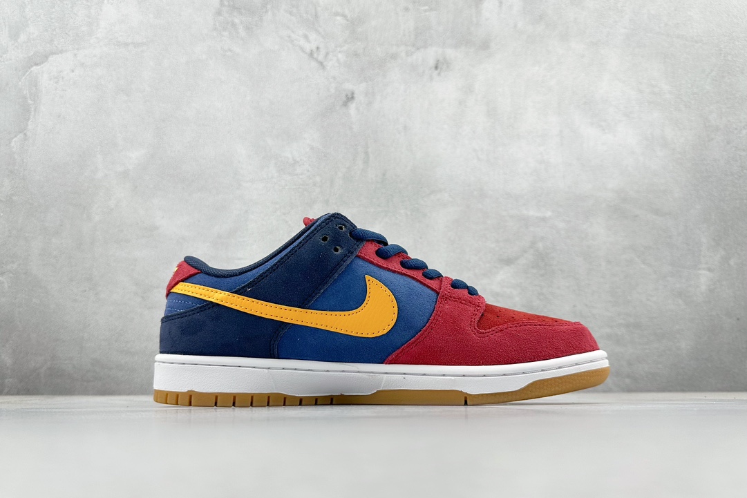 200 F Nike  SB Dunk Low Pro 巴塞罗那红蓝  DJ0606-400