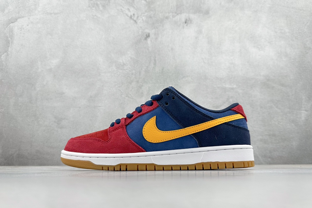 200 F Nike  SB Dunk Low Pro 巴塞罗那红蓝  DJ0606-400