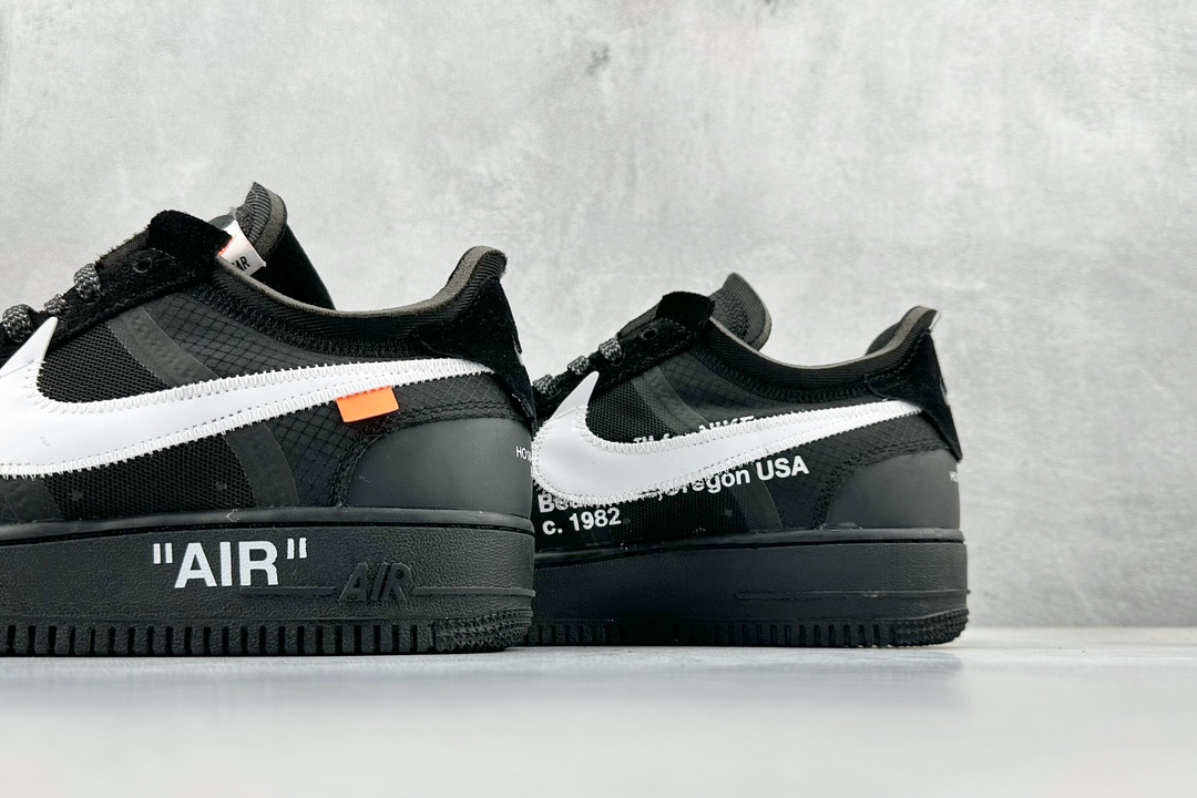 180 Off-white X Nike  Air Force 1 OW联名款 空军一号低帮 AO4606-001