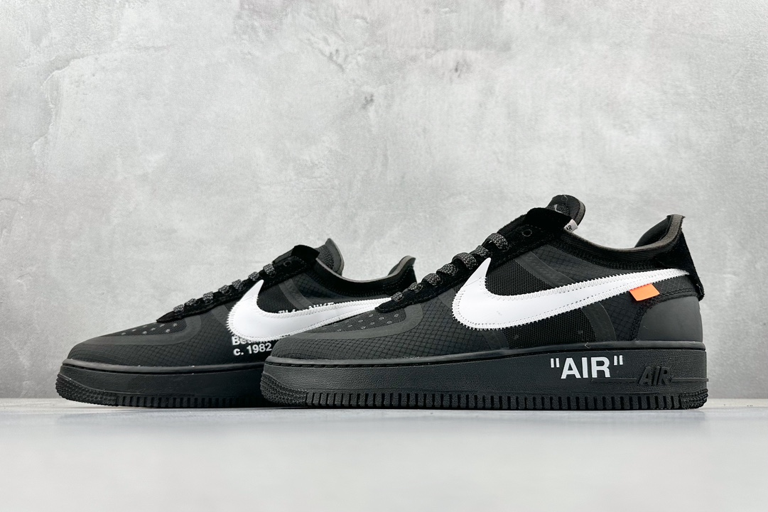 180 Off-white X Nike  Air Force 1 OW联名款 空军一号低帮 AO4606-001