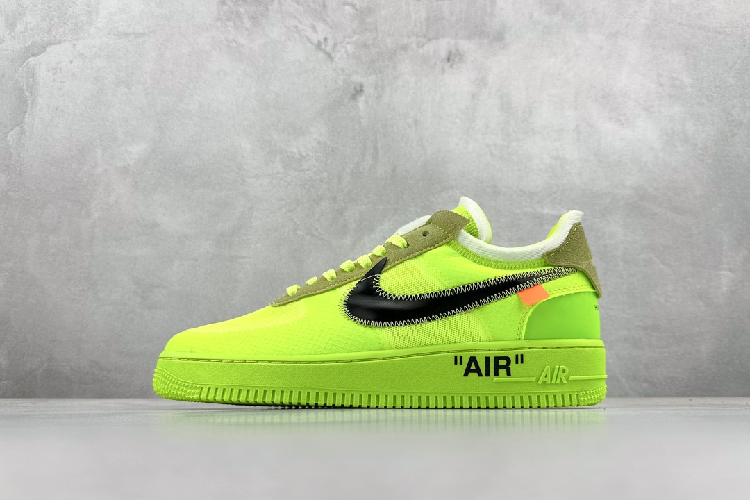 180 Off-white X Nike  Air Force 1 OW联名款 空军一号低帮 AO4606-700