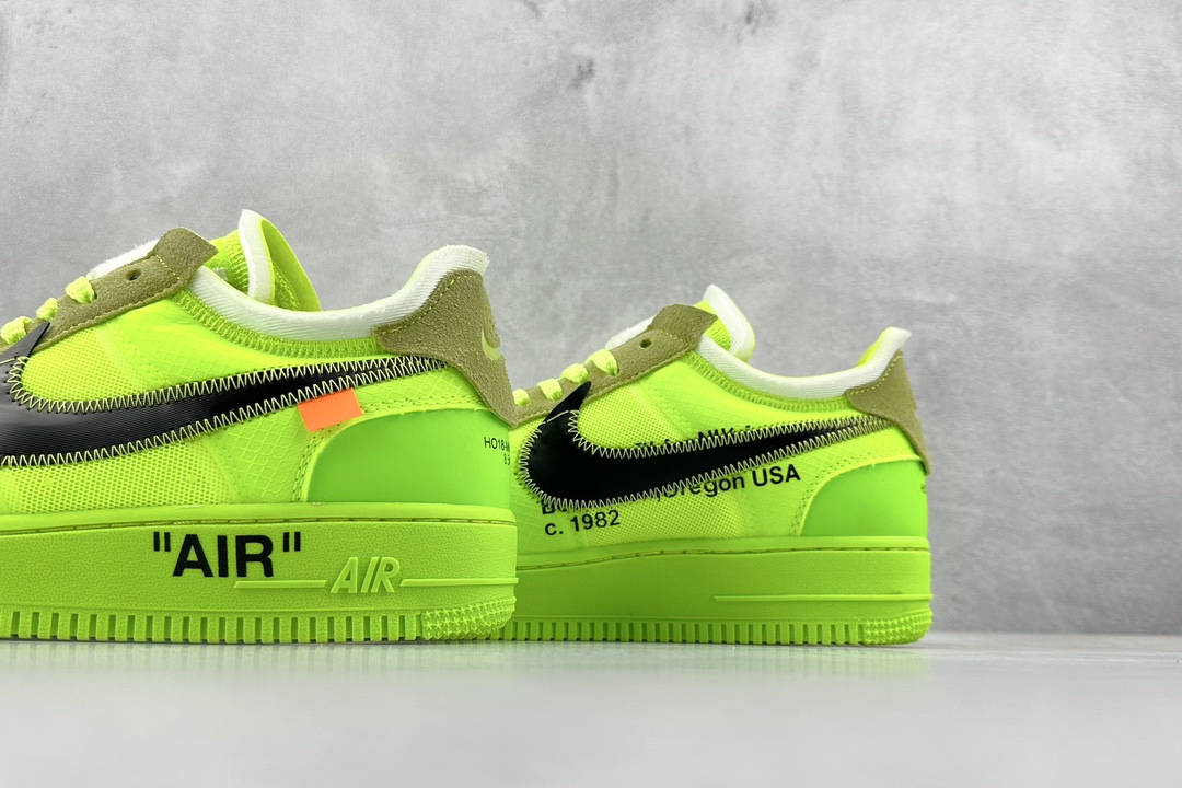 180 Off-white X Nike  Air Force 1 OW联名款 空军一号低帮 AO4606-700