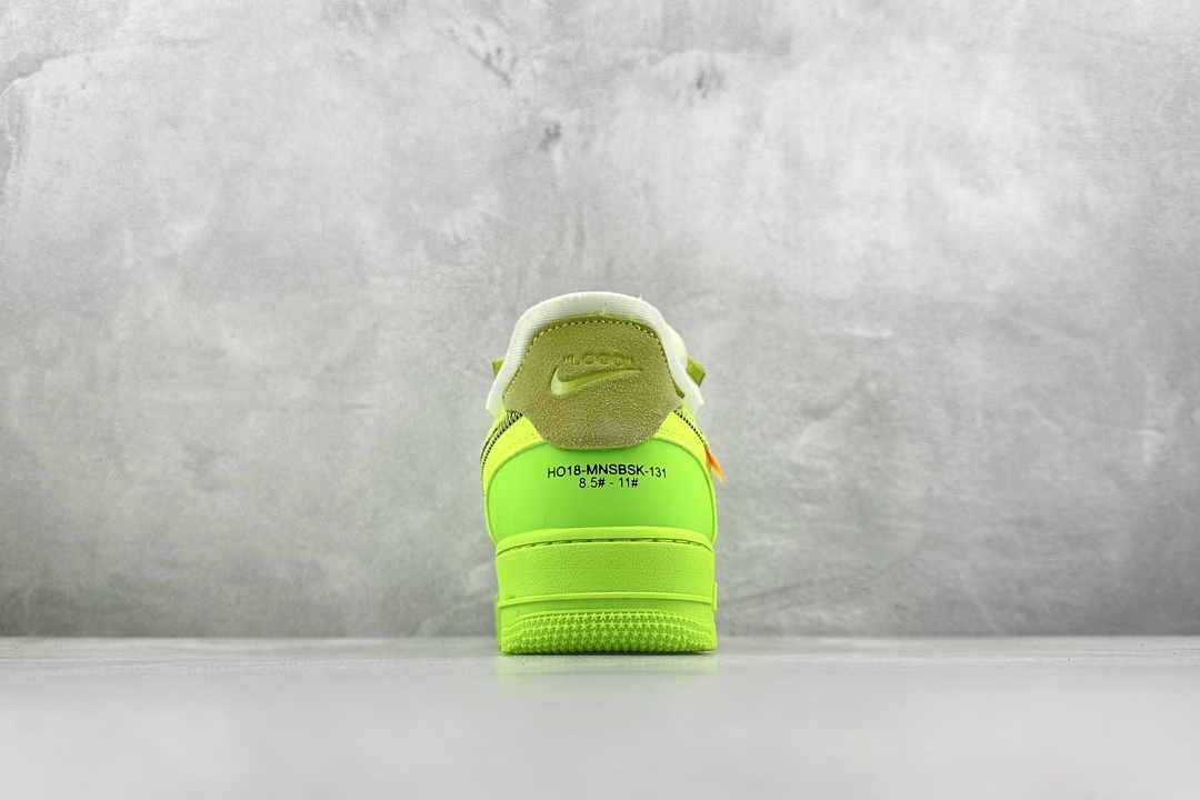 180 Off-white X Nike  Air Force 1 OW联名款 空军一号低帮 AO4606-700