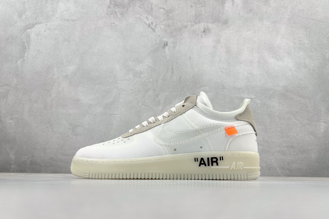 180 Off-white X Nike  Air Force 1 OW联名款空军一号低帮 AO4606-100