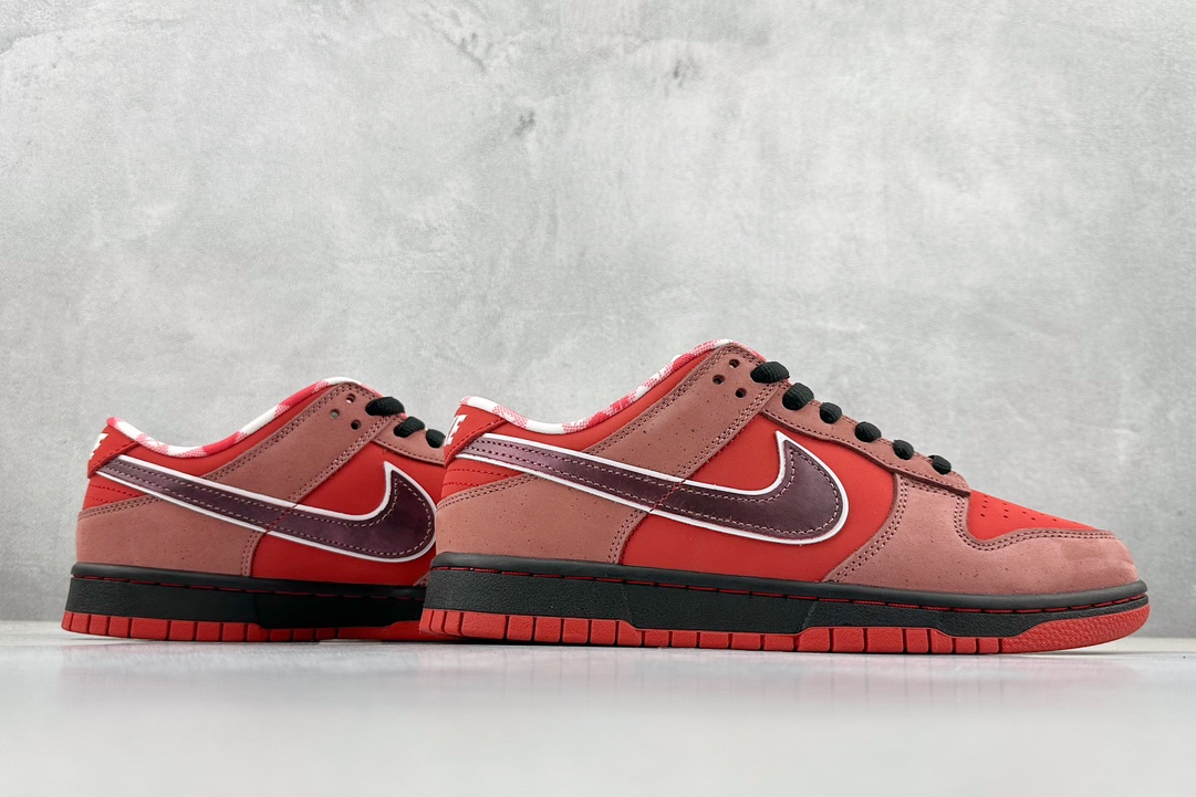 GT Concepts x SB Dunk Low ”Red Lobster“ 红龙虾联名配色低帮板鞋 313170-661