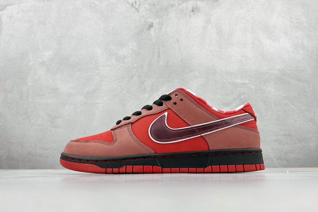 GT Concepts x SB Dunk Low ”Red Lobster“ 红龙虾联名配色低帮板鞋 313170-661