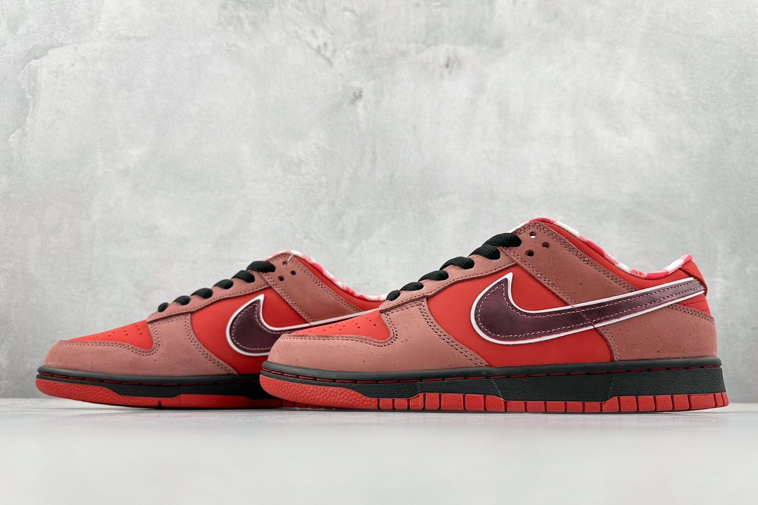 GT Concepts x SB Dunk Low ”Red Lobster“ 红龙虾联名配色低帮板鞋 313170-661