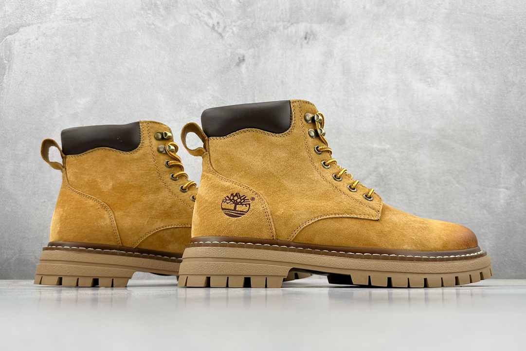 S Pure original new product #Timberland Timberland outdoor mid-cut casual yellow boots series