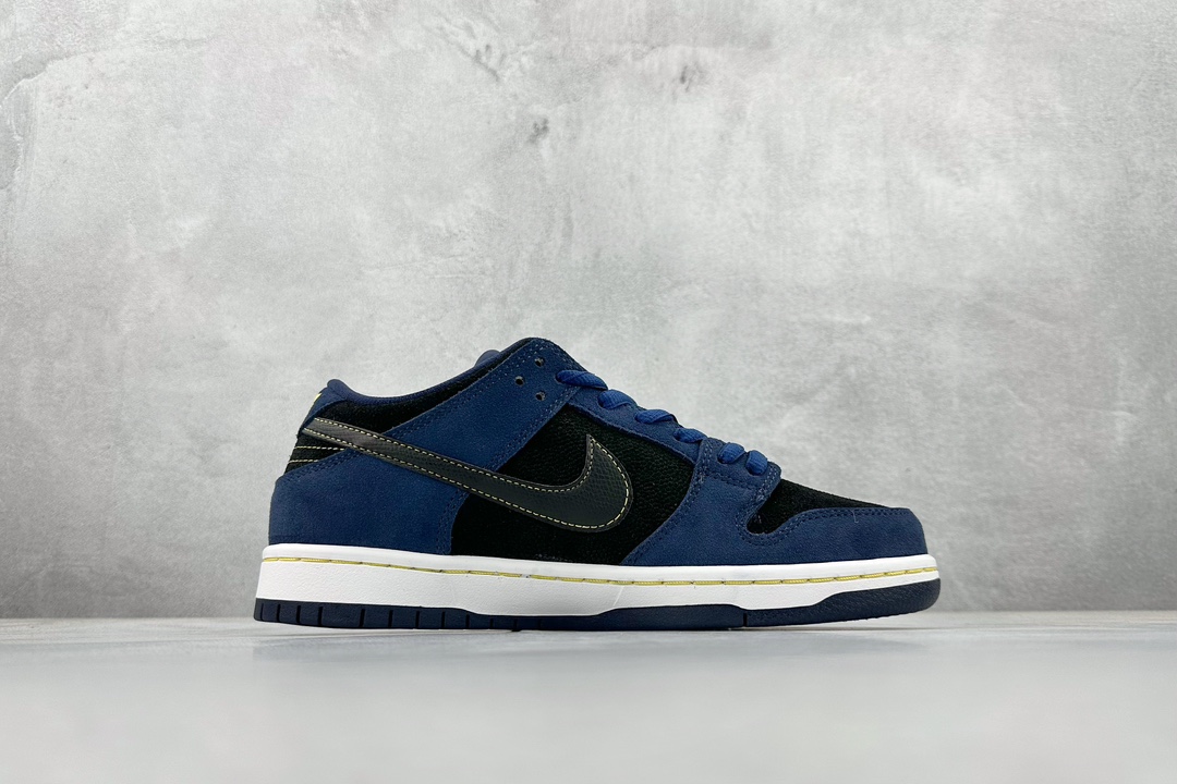 220 Nike  Dunk SB Low Lowa 拼色黑蓝 低帮休闲运动板鞋 304292-408