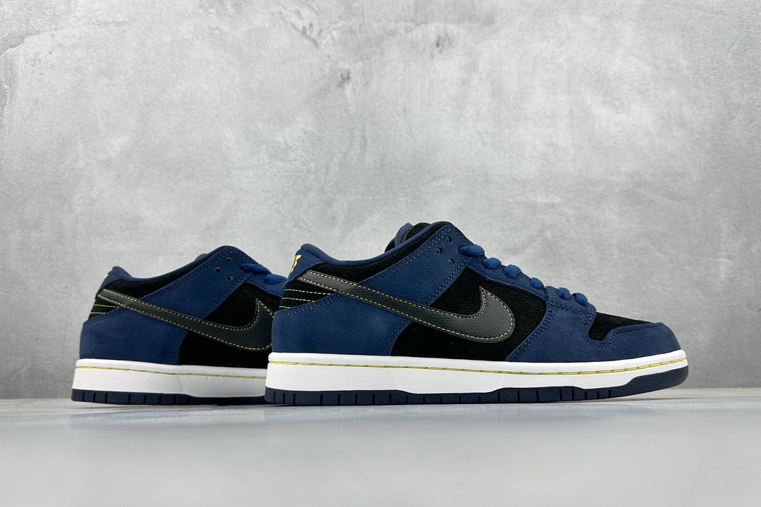 220 Nike  Dunk SB Low Lowa 拼色黑蓝 低帮休闲运动板鞋 304292-408