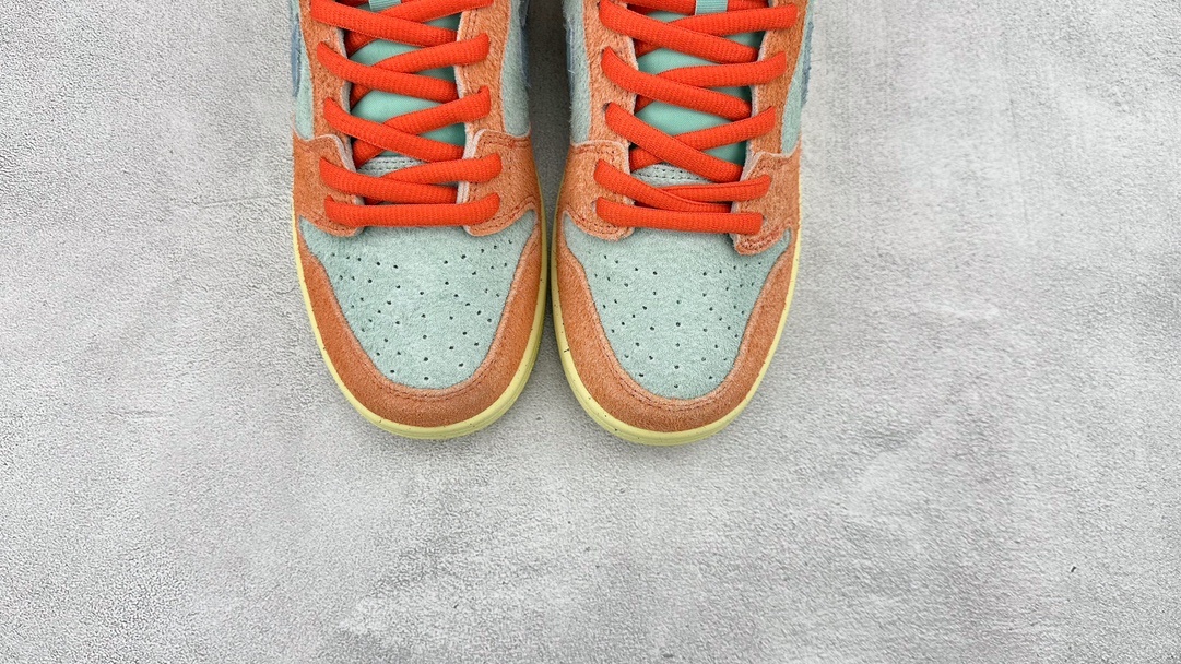 220 Nike SB Dunk Low Pro“Orange Aqua” 热带雨林  DV5429-800