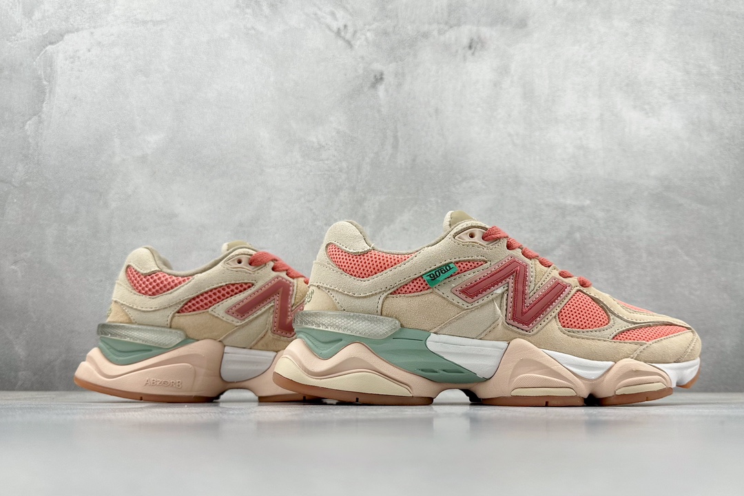 180 New Balance NB9060 联名款系列复古百搭老爹风休闲运动跑步鞋 U9060JF1