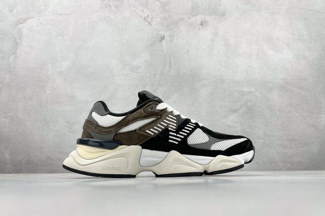 180 New Balance NB9060 联名款系列复古百搭老爹风休闲运动跑步鞋 U9060BRN