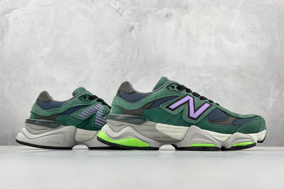 180 New Balance NB9060 联名款系列复古百搭老爹风休闲运动跑步鞋 U9060GRE