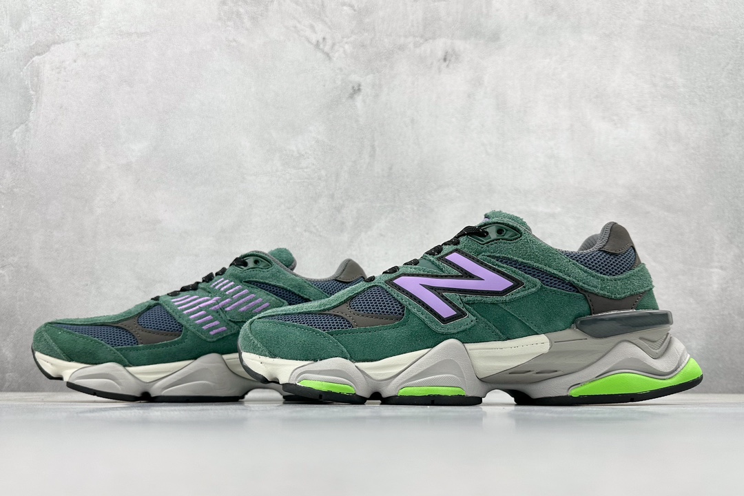 180 New Balance NB9060 联名款系列复古百搭老爹风休闲运动跑步鞋 U9060GRE