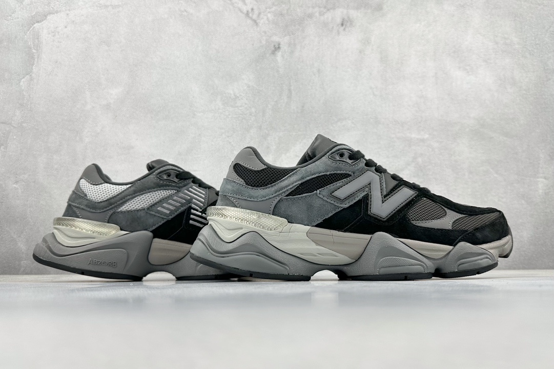 180 New Balance NB9060 联名款系列复古百搭老爹风休闲运动跑步鞋 U9060BLK