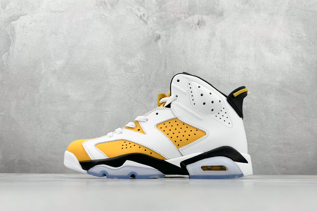 380 Air Jordan AJ6 “Yellow Ochre”白黄  CT8529-170