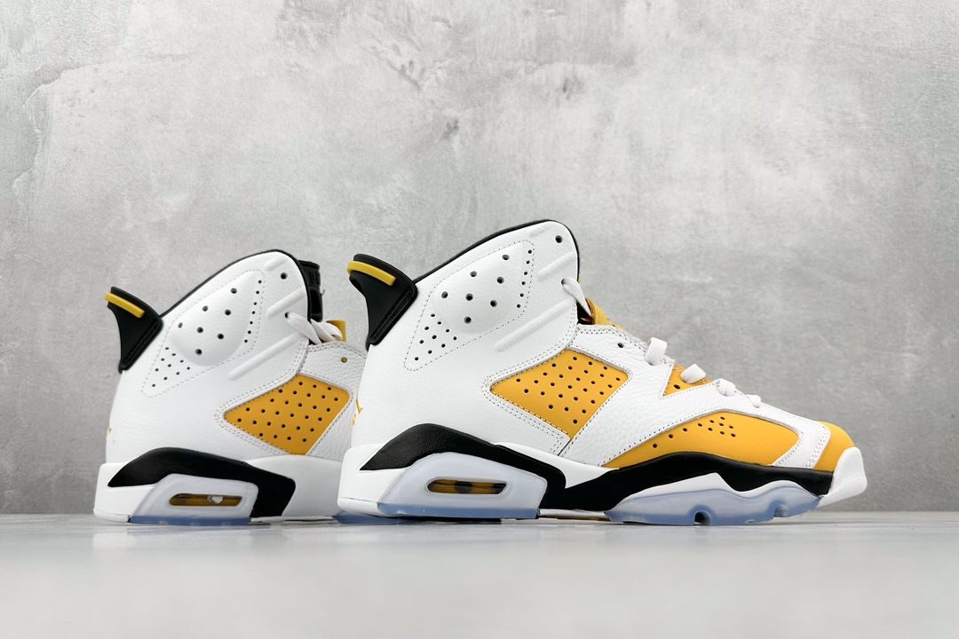 380 Air Jordan AJ6 “Yellow Ochre”白黄  CT8529-170