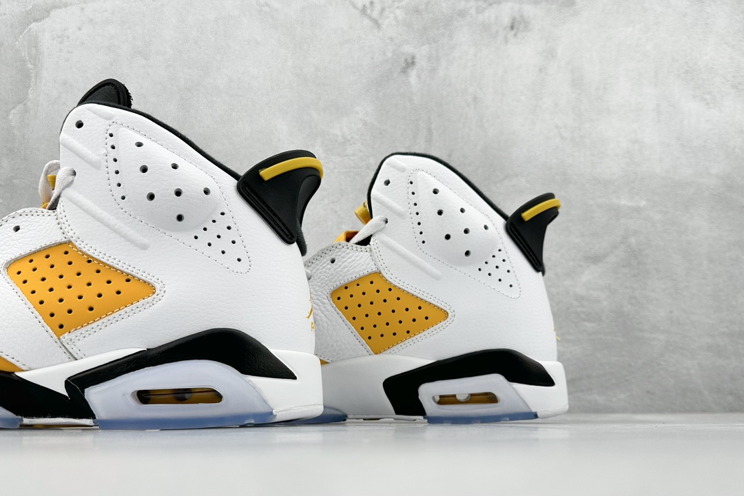 380 Air Jordan AJ6 “Yellow Ochre”白黄  CT8529-170