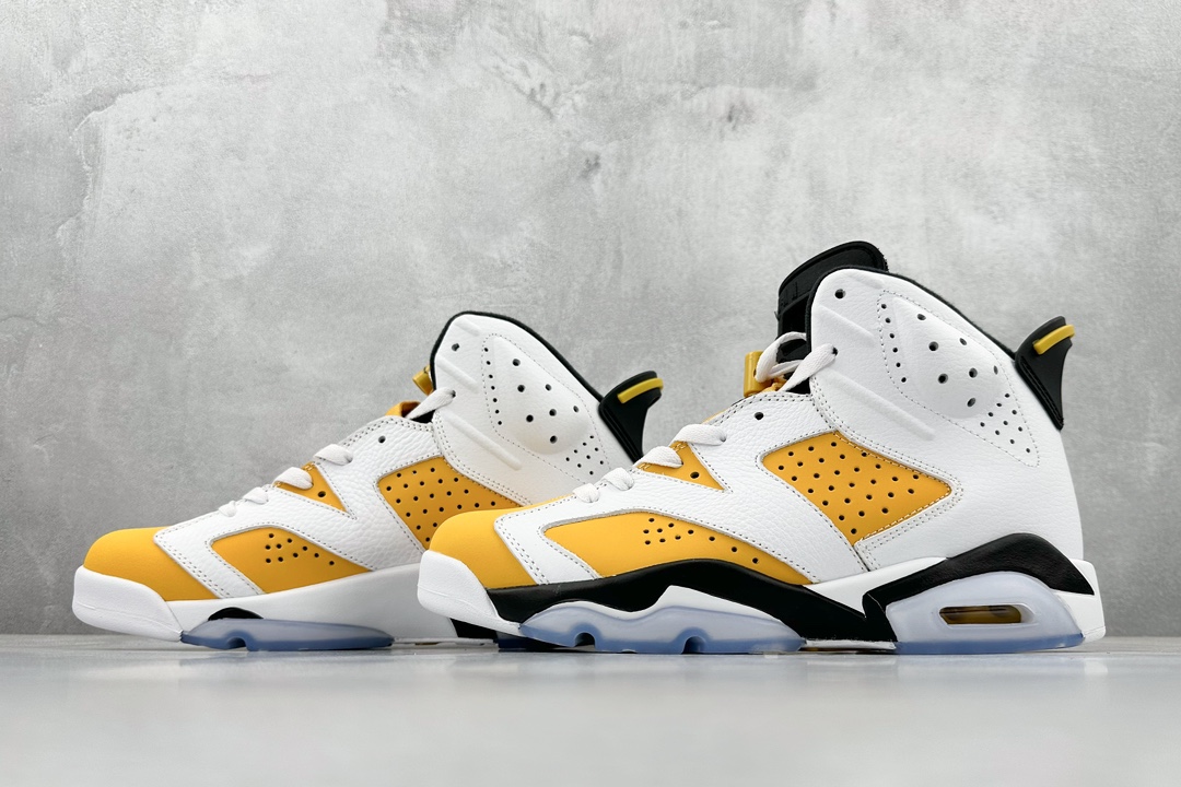 380 Air Jordan AJ6 “Yellow Ochre”白黄  CT8529-170