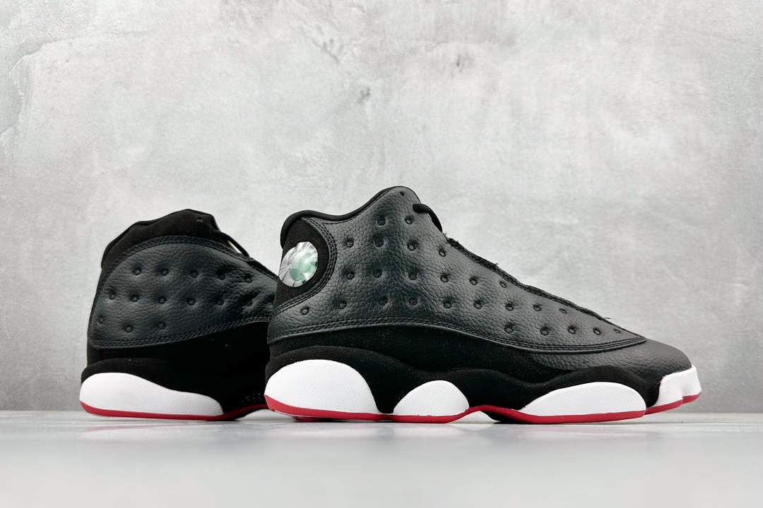 300 Air Jordan 13 Retro 黑色 季后赛AJ13代复古中帮文化休闲运动篮球鞋 414571-062