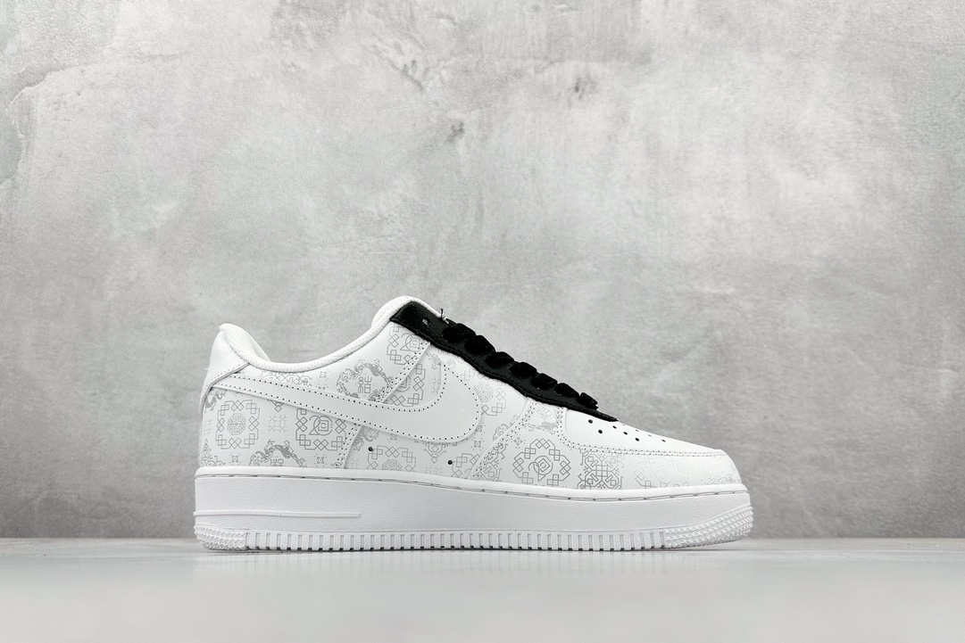 280 Air Force 1 Low Reacr Qs x CLOT 传统中国风 白丝绸  315166-100