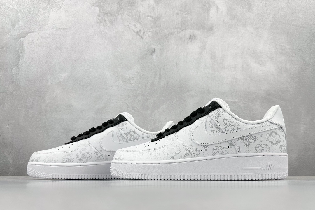 280 Air Force 1 Low Reacr Qs x CLOT 传统中国风 白丝绸  315166-100