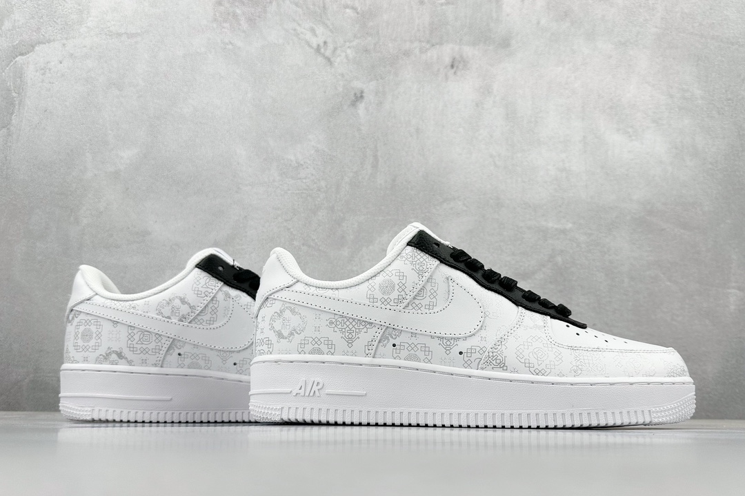 280 Air Force 1 Low Reacr Qs x CLOT 传统中国风 白丝绸  315166-100