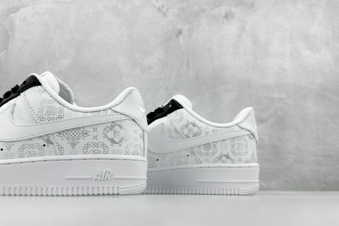 280 Air Force 1 Low Reacr Qs x CLOT 传统中国风 白丝绸  315166-100