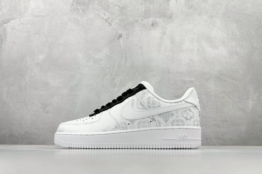 280 Air Force 1 Low Reacr Qs x CLOT 传统中国风 白丝绸  315166-100